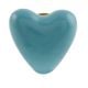 Sea Green Tiny Heart Ceramic Cabinet Knobs